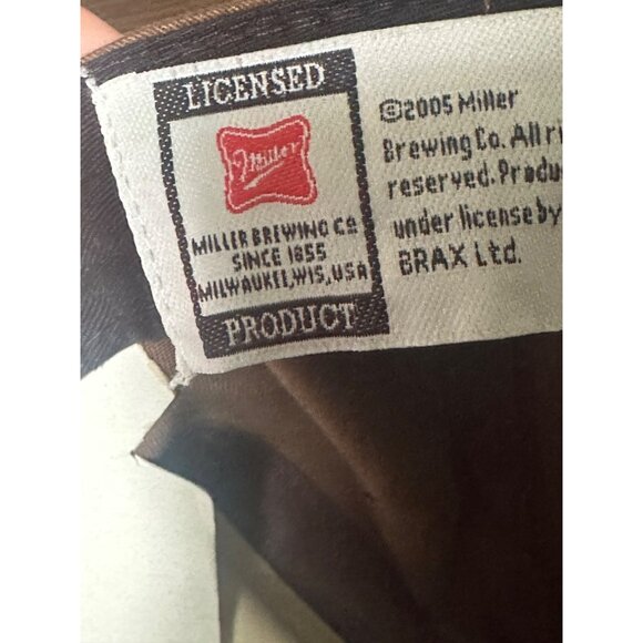 Vintage Miller Genuine Draft Baseball Cap 2005 Licensed Product One Size Fits Al - Picture 6 of 10